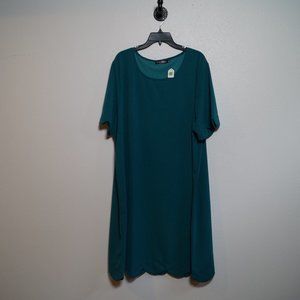 Glitzy Girl Teal Dress